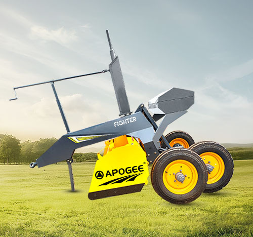 Dual Slope Fighter Laser Land Leveller | Apogee Agrotech